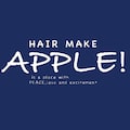 HAIR MAKE APPLE!
