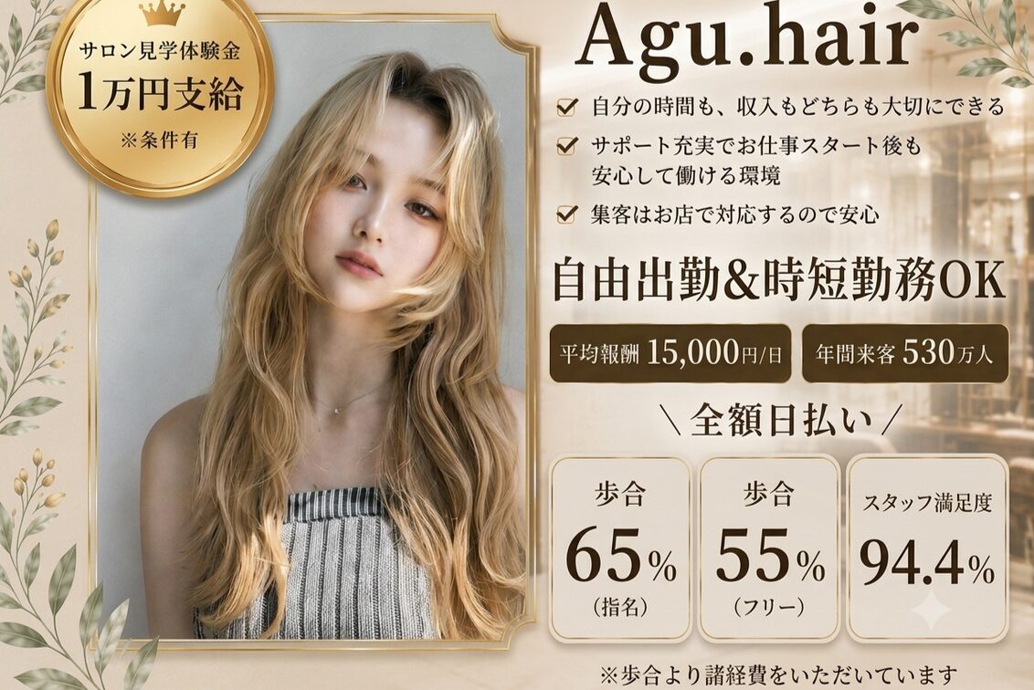 株式会社　ワンエルディーケー（Agu. hair）