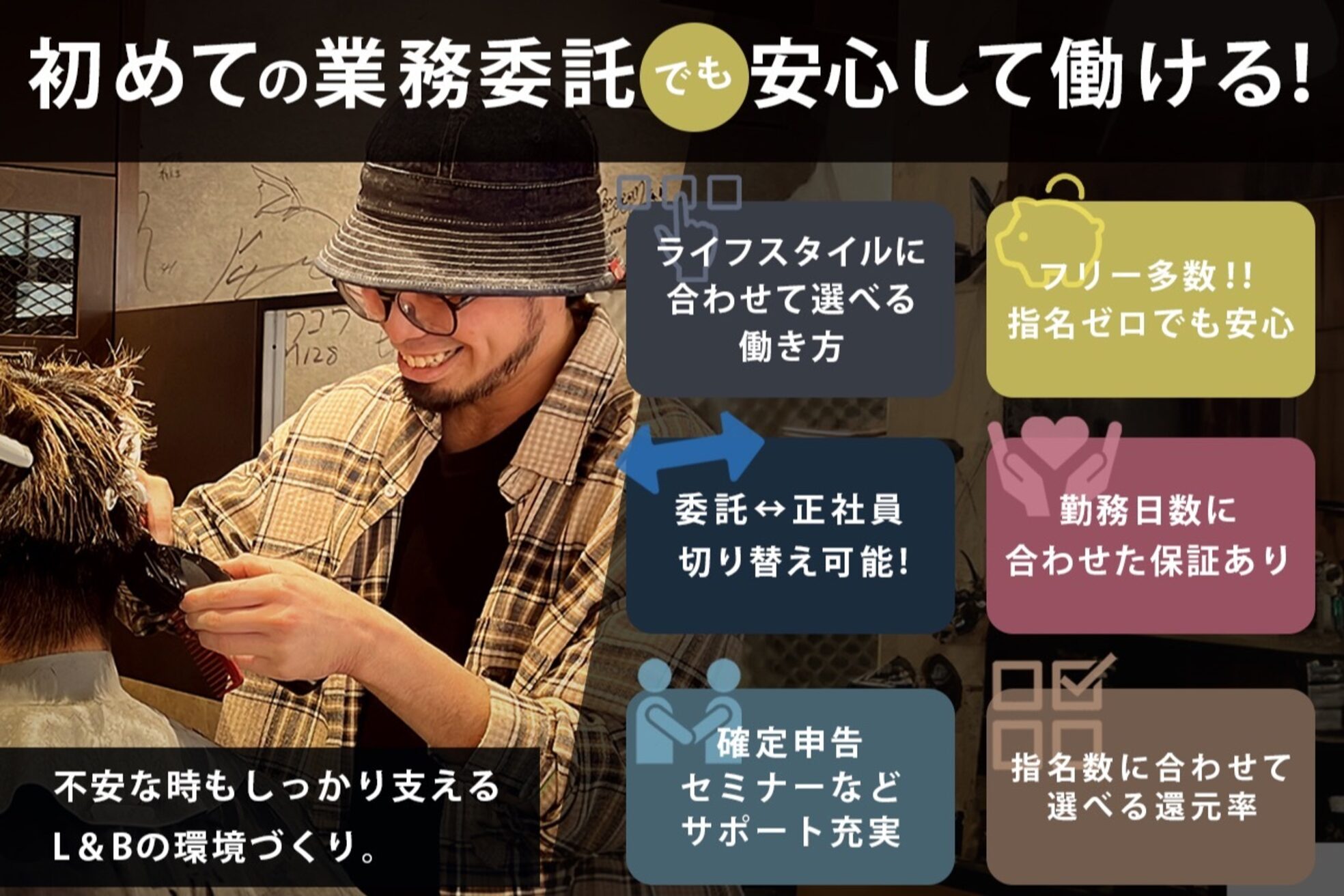 ビート バーバーショップ 大阪駅前第3ビル店(BEET BARBERSHOP)3