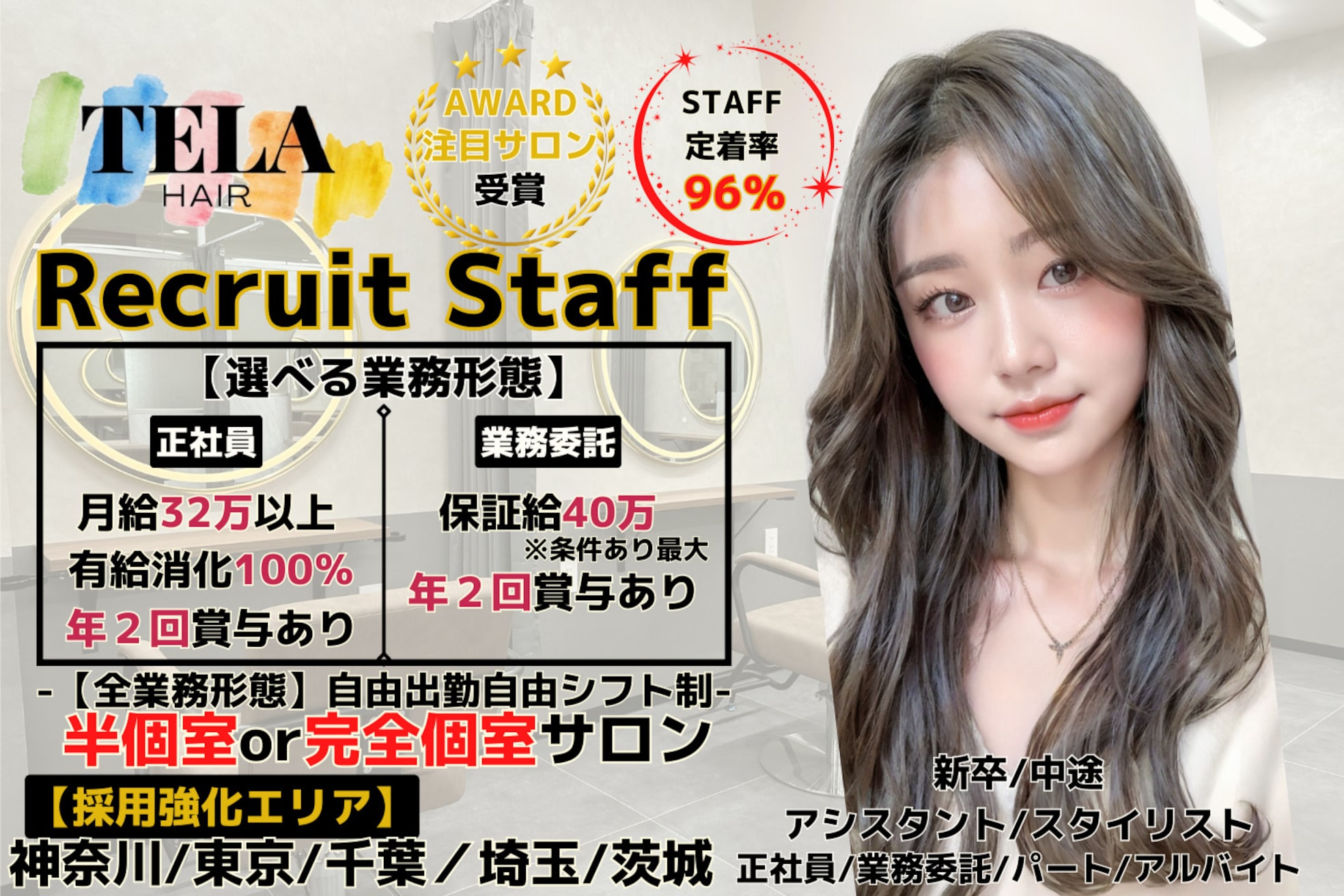 テーラヘアー 守谷店(TELA HAIR)1