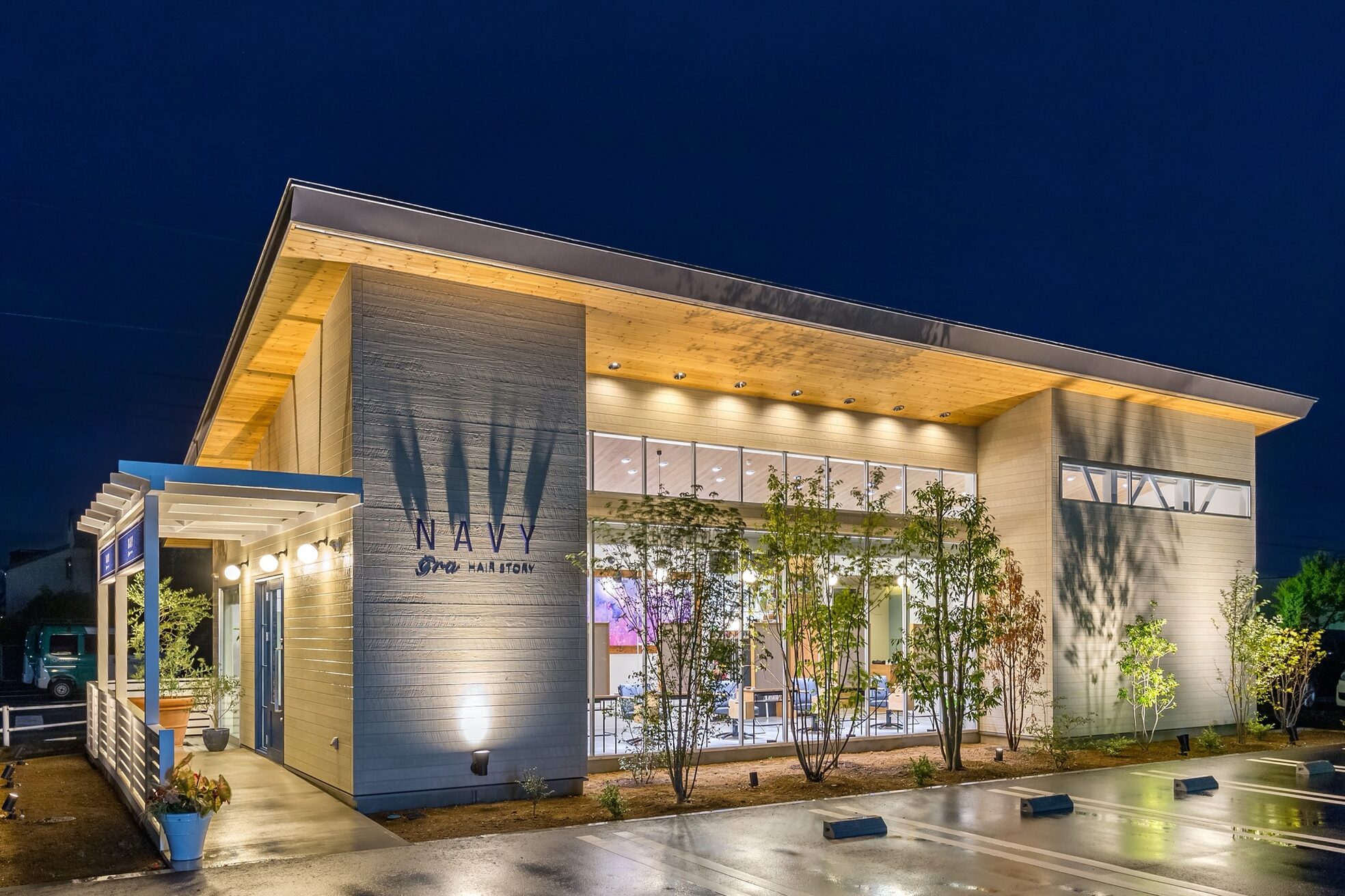 ネイビー グラ ヘアー ストーリー(NAVY gra HAIR STORY)1