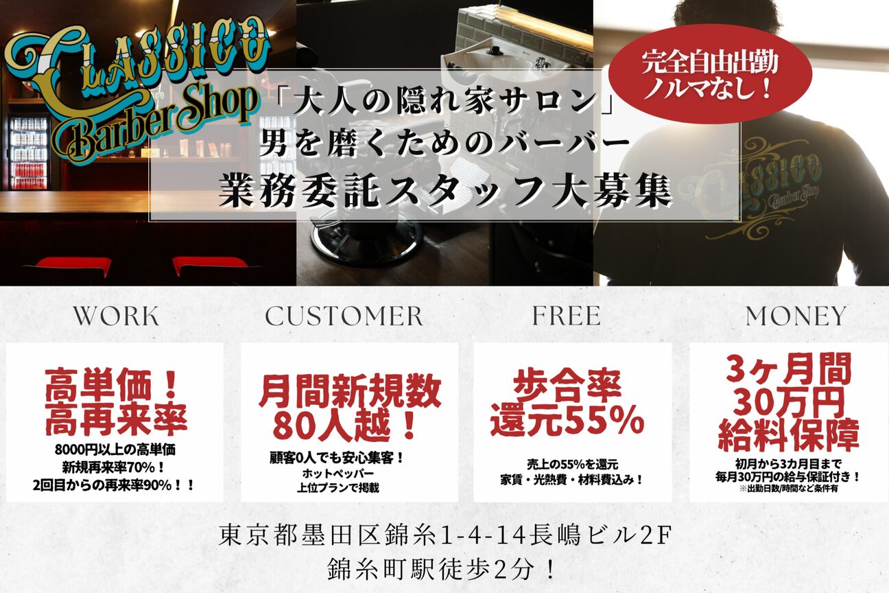 クラシコ　バーバーショップ（株式会社　ＮＥＯ）画像2