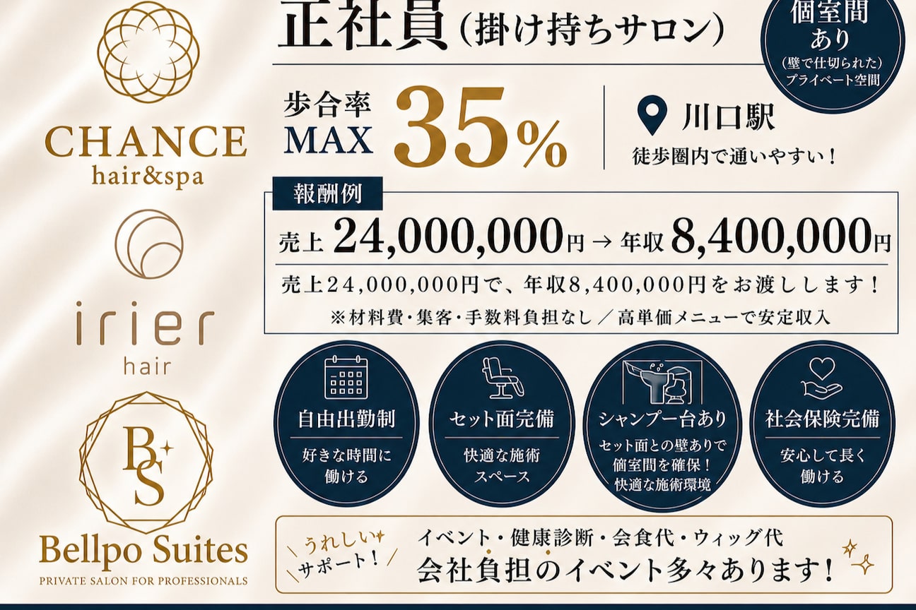 irier hair【イリエヘア】(有限会社 カロエ)画像1