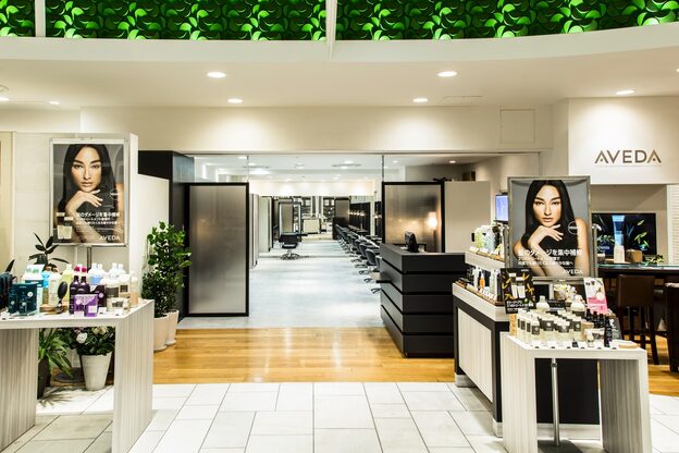 エイチツーオーアヴェダ 渋谷ヒカリエShinQs店 クロードモネH2Oアヴェダ3