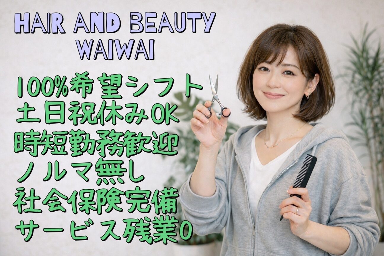 ヘアーアンドビューティー ワイワイ(hair&beauty WAIWAI)1