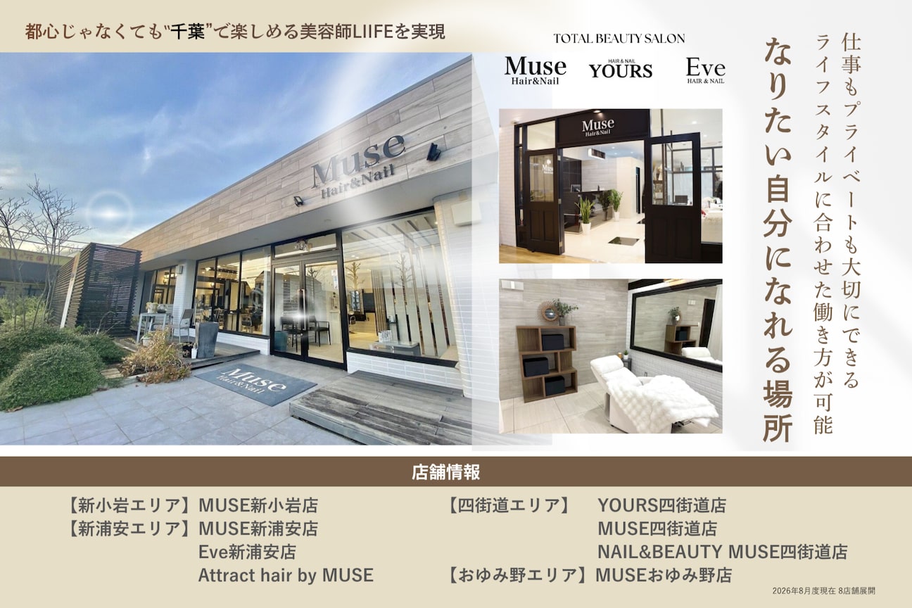 HAIR & NAIL YOURS四街道店【ユアーズ】(有限会社 アート)画像1