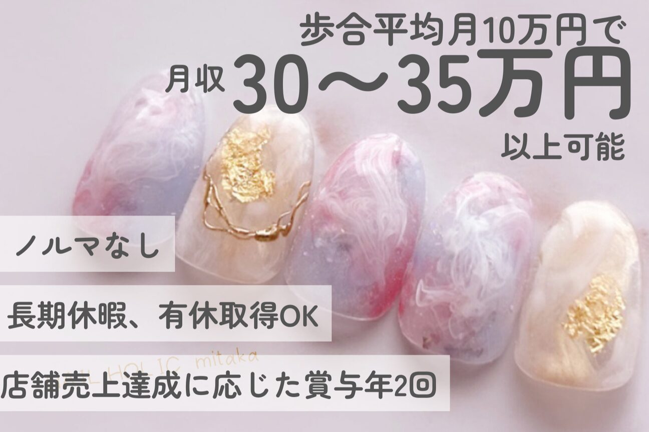 NAIL HOLIC mitaka（ＮＡＩＬ　ＷＯＲＫＳ　株式会社）画像1