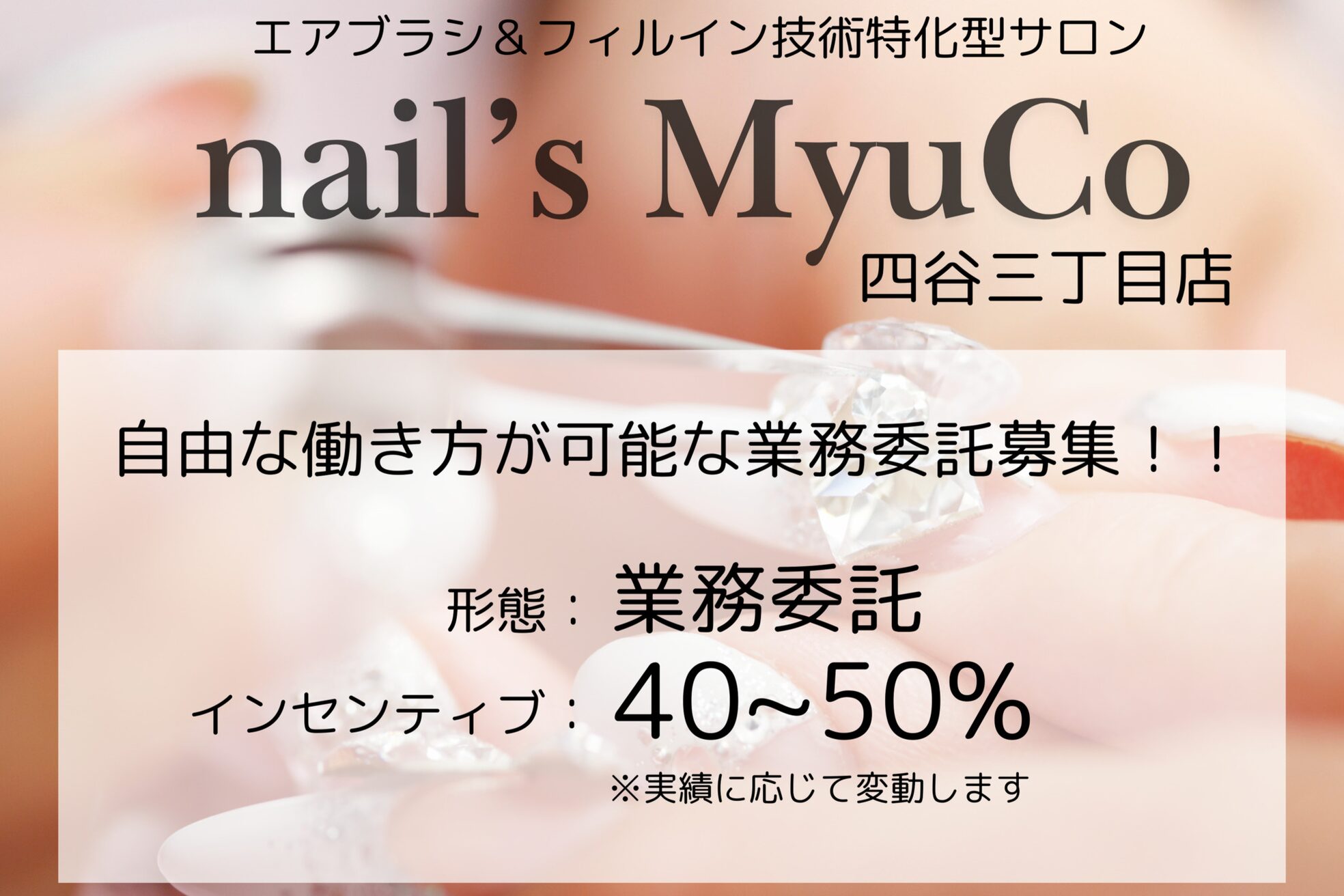 ネイルズミューコ 四谷三丁目店(nail’s MyuCo)1