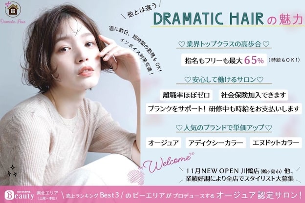 ドラマチックヘア 野鳥の森店(DRAMATIC HAIR)1
