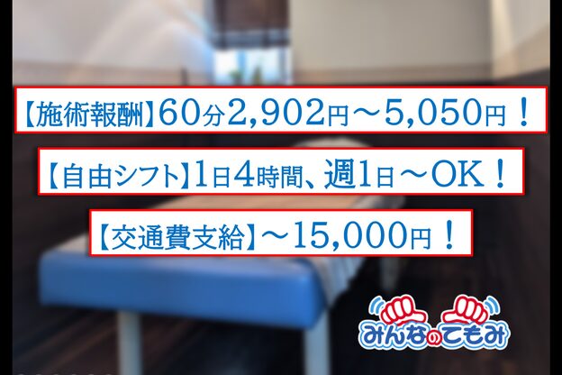 みんなのてもみ 御徒町駅前店1