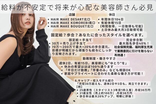 ヘアメイク デザート(HAIR MAKE DESART)5