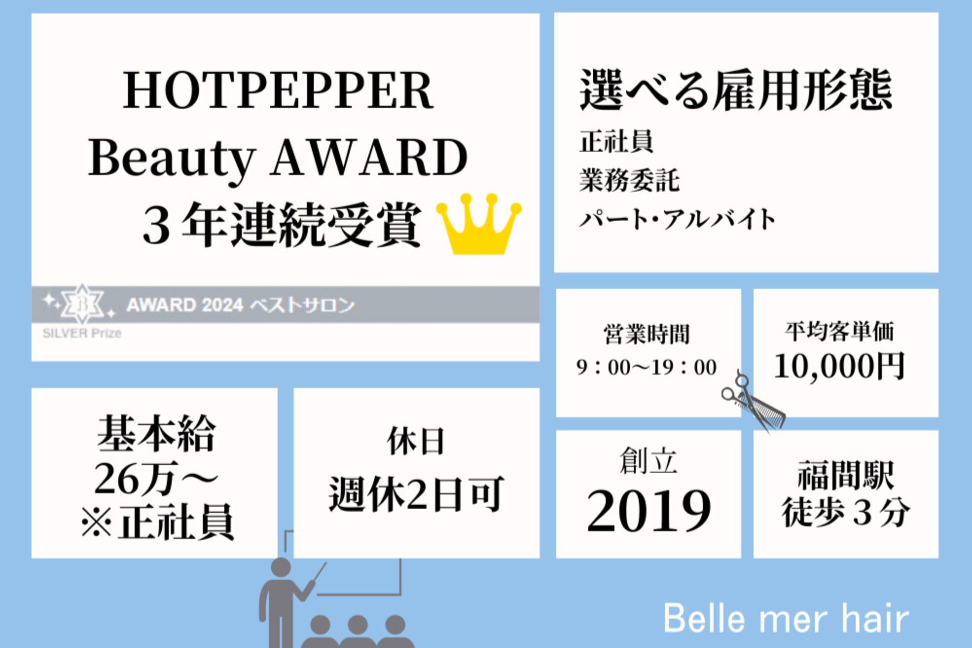 ベルメール ヘアー(Belle mer hair)1