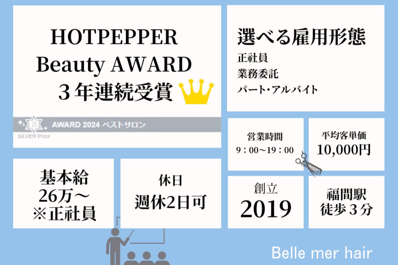 ベルメール ヘアー(Belle mer hair)1