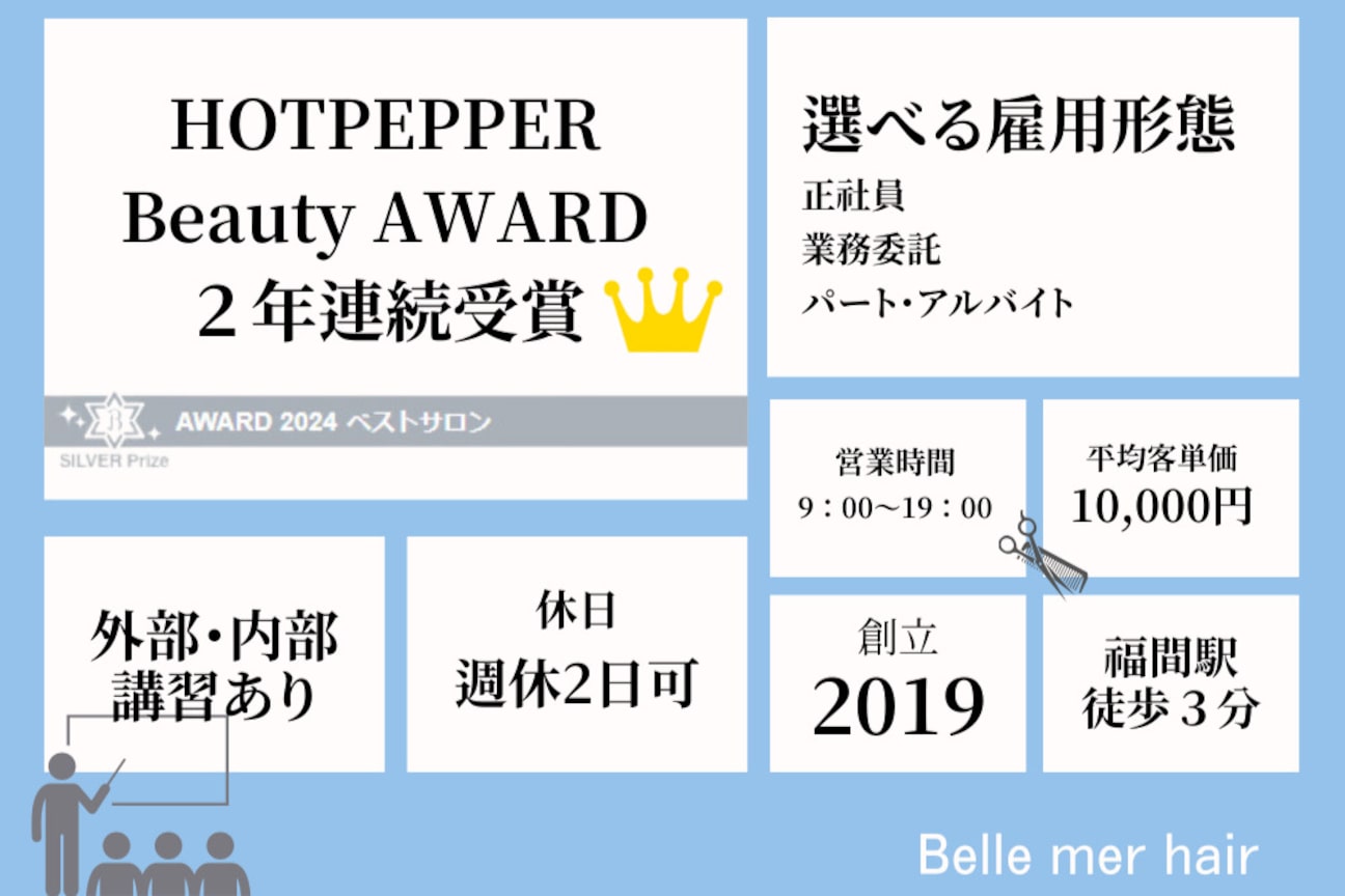 ベルメール ヘアー(Belle mer hair)1