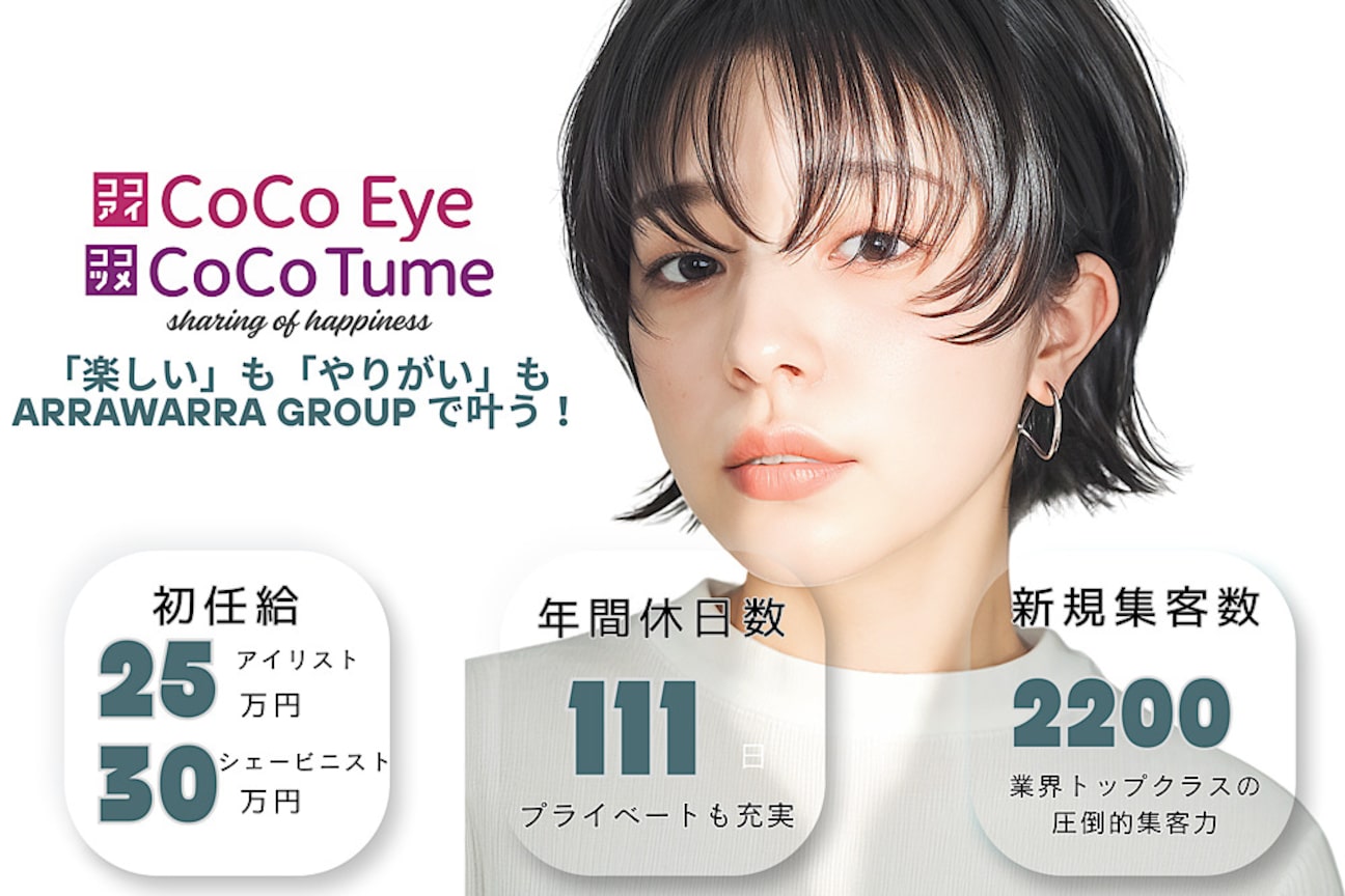 CoCoEye&CoCoTume(ココアイ&ココツメ)倉敷中庄店(A 株式会社)画像1