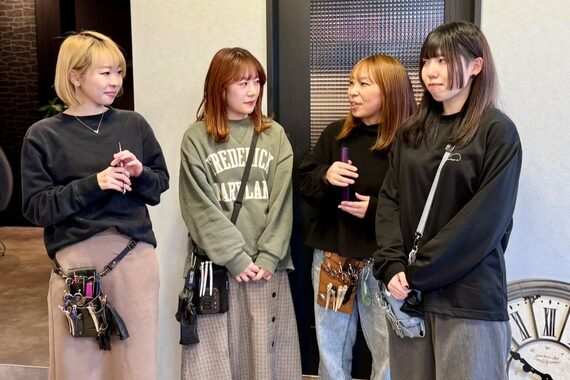 ヘアアトリエ ナイン 岡部店(hair atelier nine)