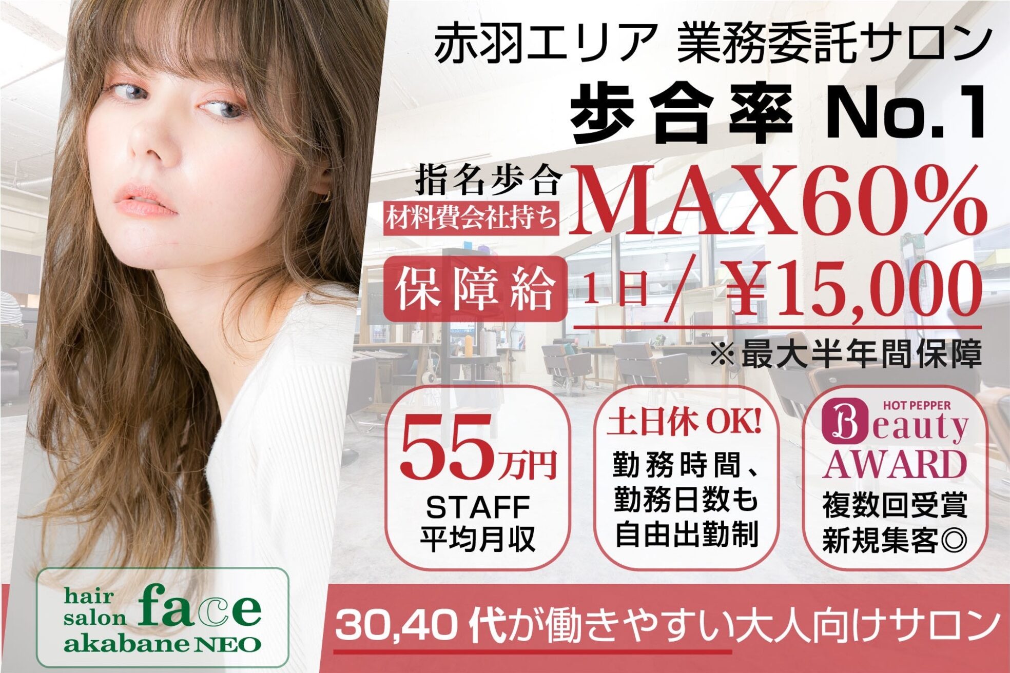 フェイス 赤羽 ネオ(face Akabane neo)1