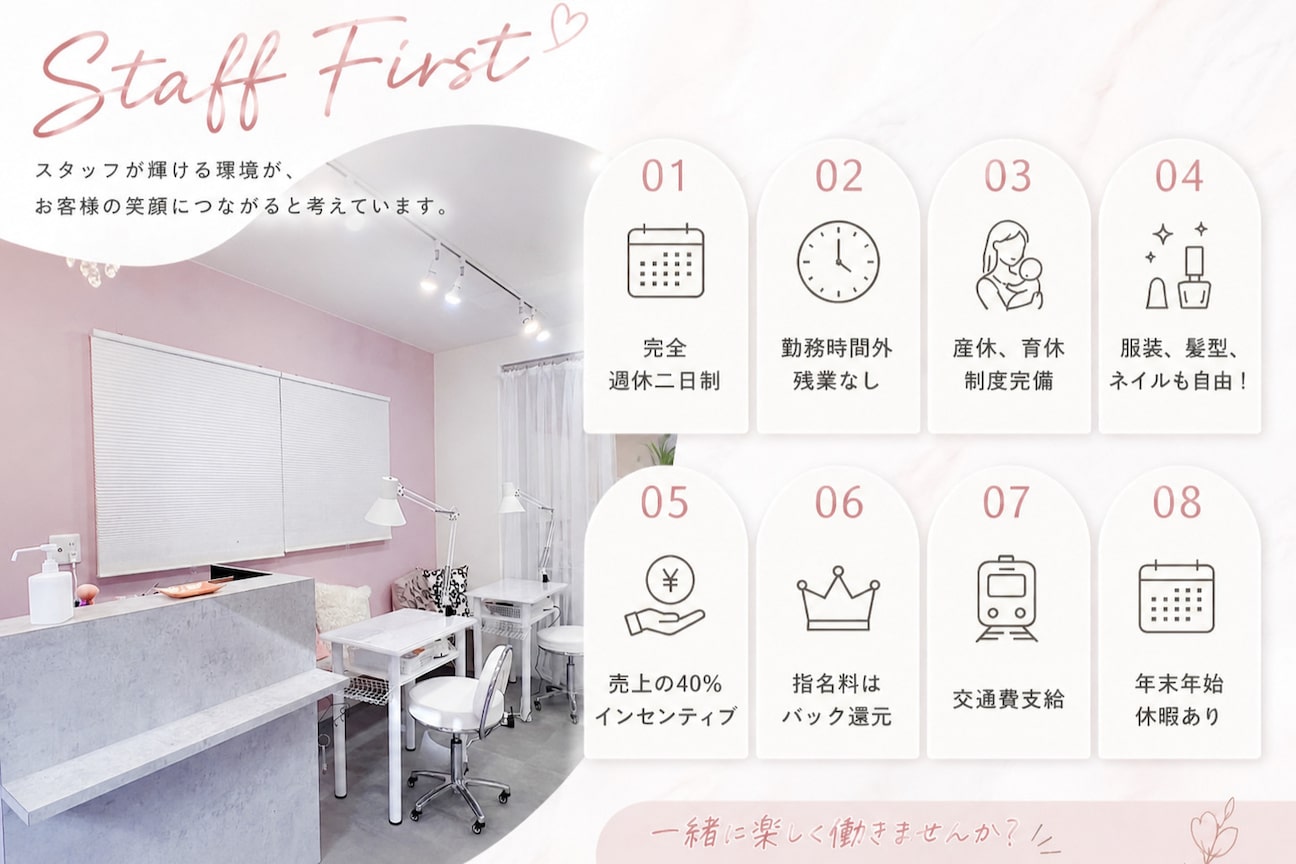 FREJAnailsalon(S’s 株式会社)画像1
