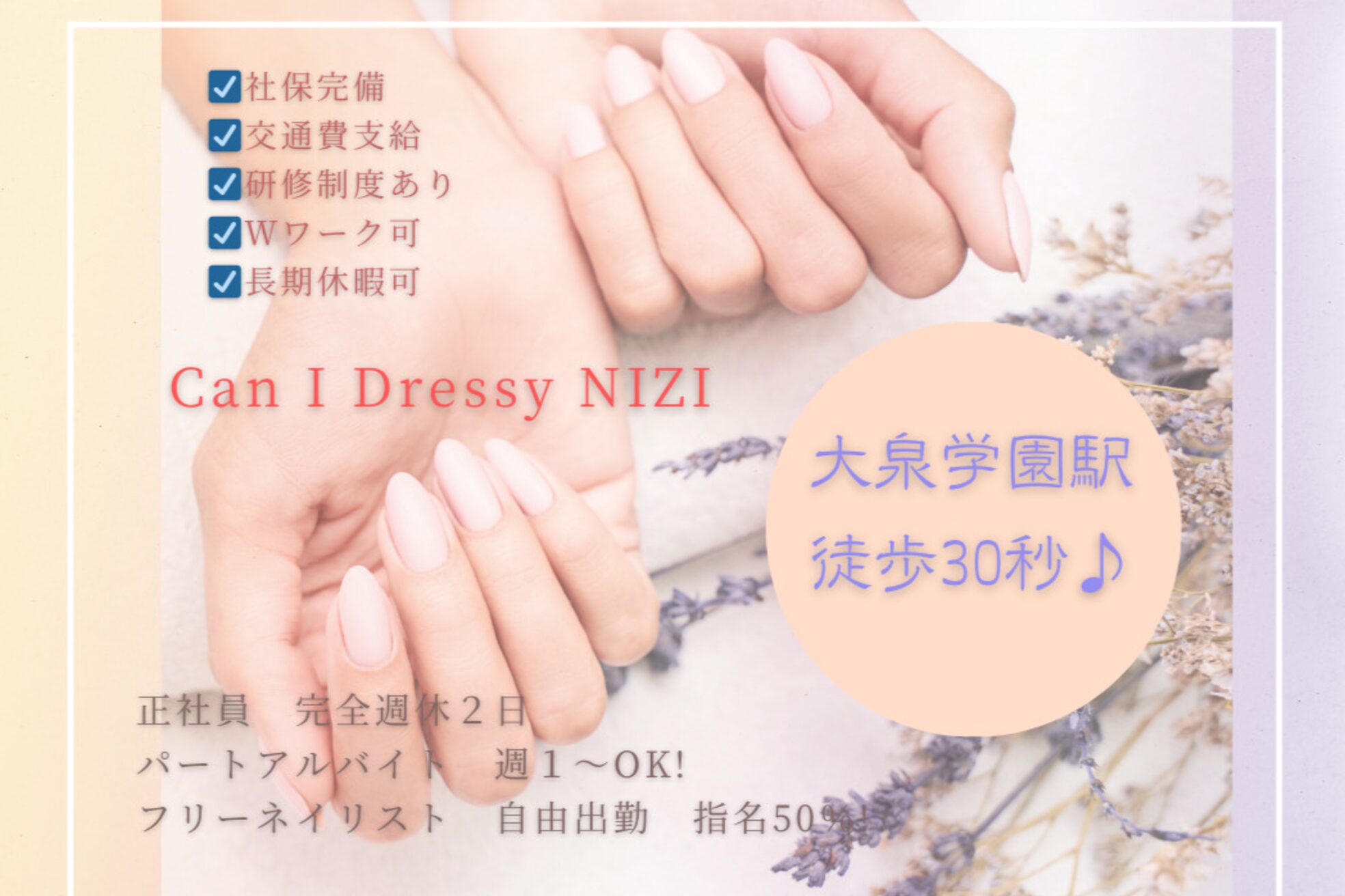 キャンアイドレッシー ニジ(Can I Dressy NIZI)1